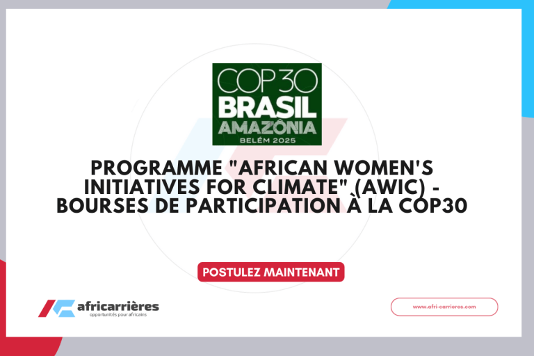 Programme AWIC "African Women's Initiatives for Climate