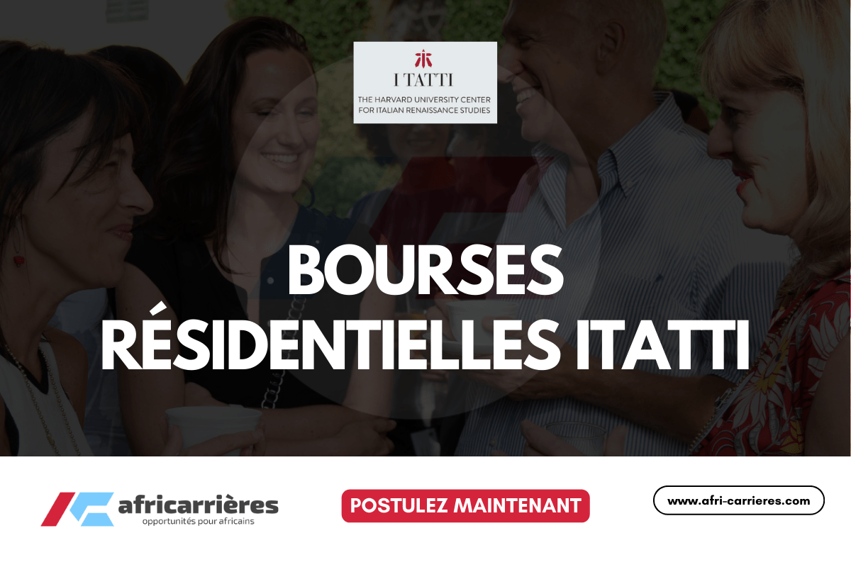 Bourses résidentielles ITatti pour leurs recherches postdoctorales.