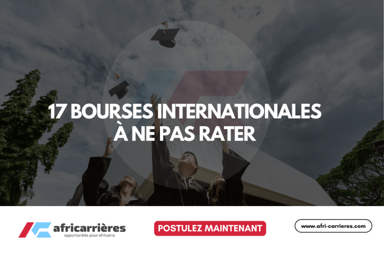 17 Bourses internationales 2025-2026 à ne pas rater