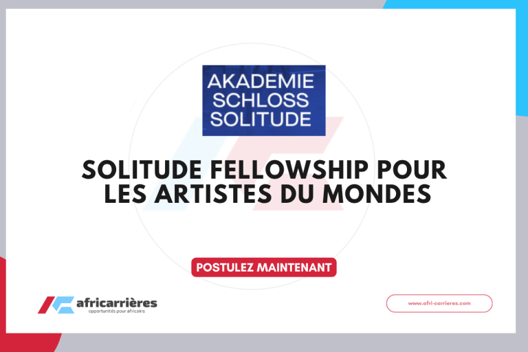 Solitude Fellowship pour les artistes du mondes