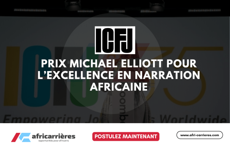 Prix Michael Elliott pour l’excellence en narration africaine 2026