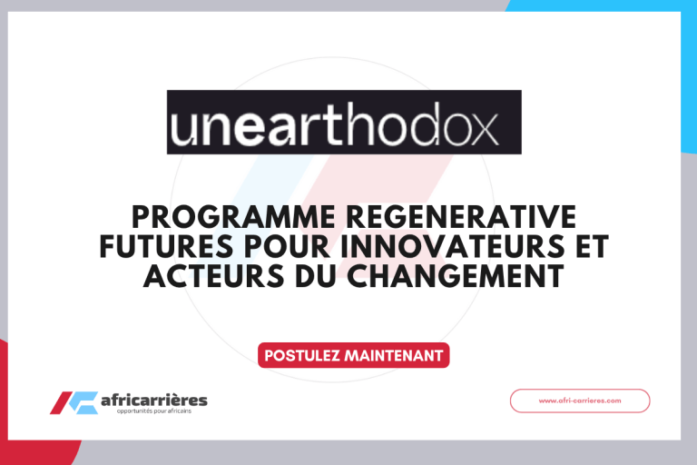 Candidatures Sparks of Regeneration 2025 pour innovateurs et acteurs du changement