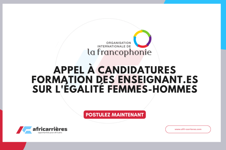 Formation RELIEFH 2025 sur l'égalité des femmes-hommes