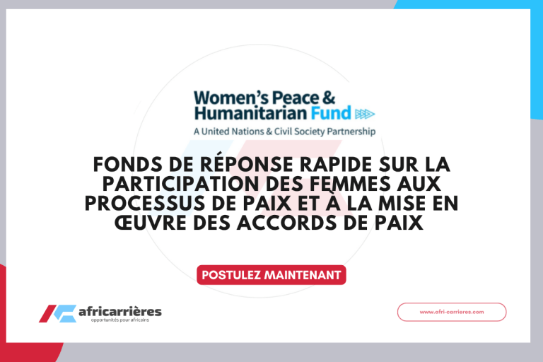 L'appel à candidature pour la Subvention de ONU Femmes 2026