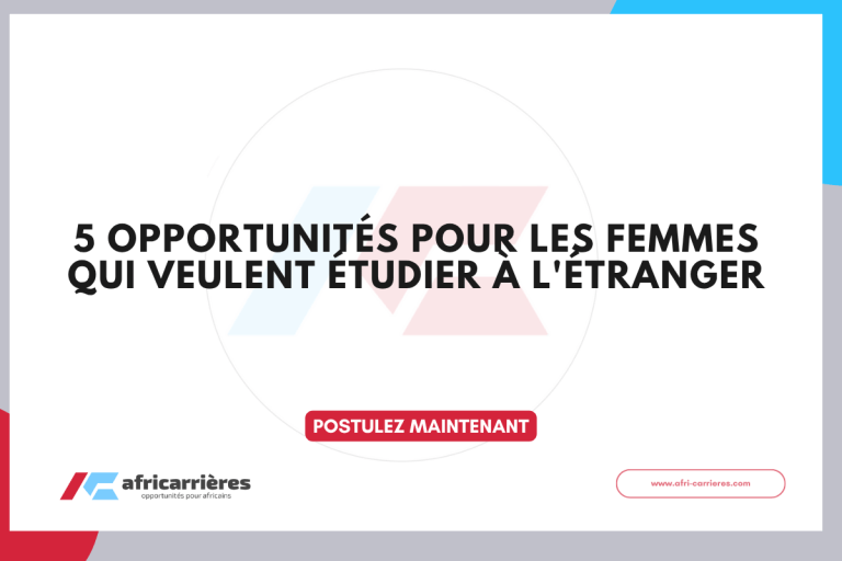 5 Opportunités pour les femmes qui veulent étudier à l'étranger
