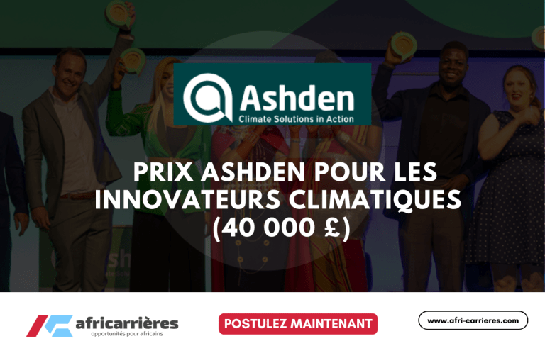 Ashden Awards pour les Innovateurs climatiques