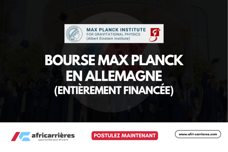 Bourse Max Planck 2026 en Allemagne (entièrement financée)
