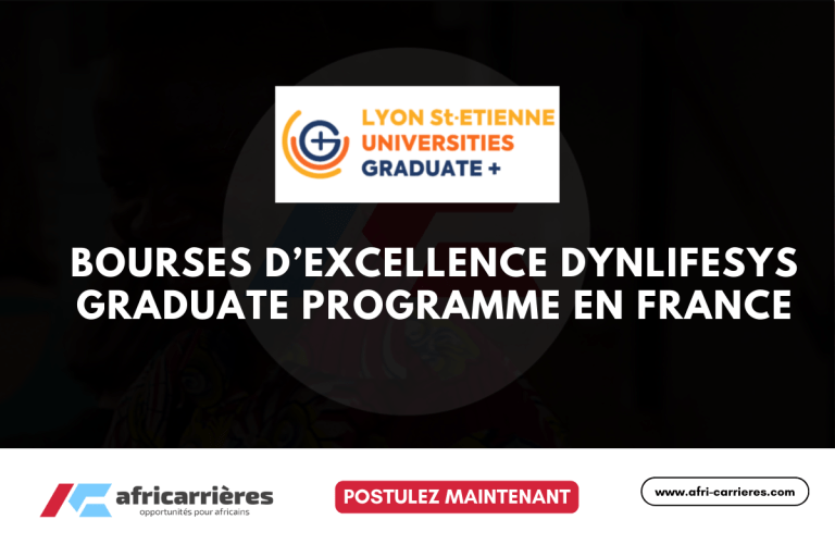 Programme Graduate DYNLIFESYS 2026 des bourses d’excellence en France
