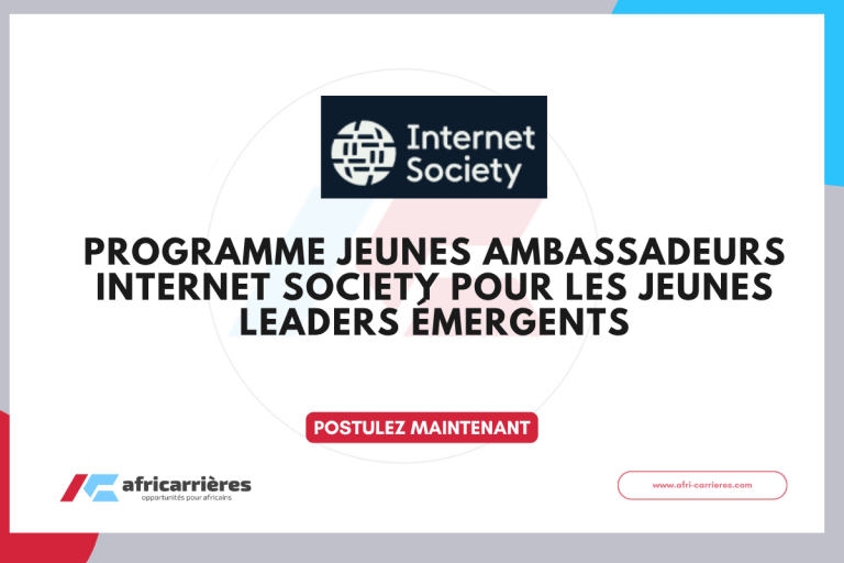 Programme Jeunes ambassadeurs Internet Society