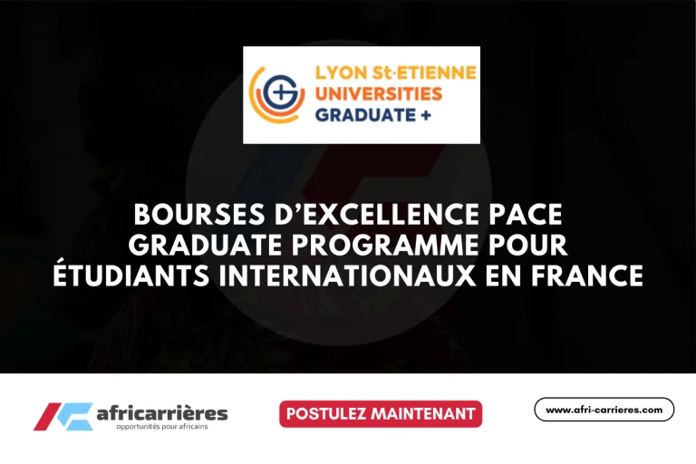 Programme de bourse de master PACE en France 2026 pour étrangers
