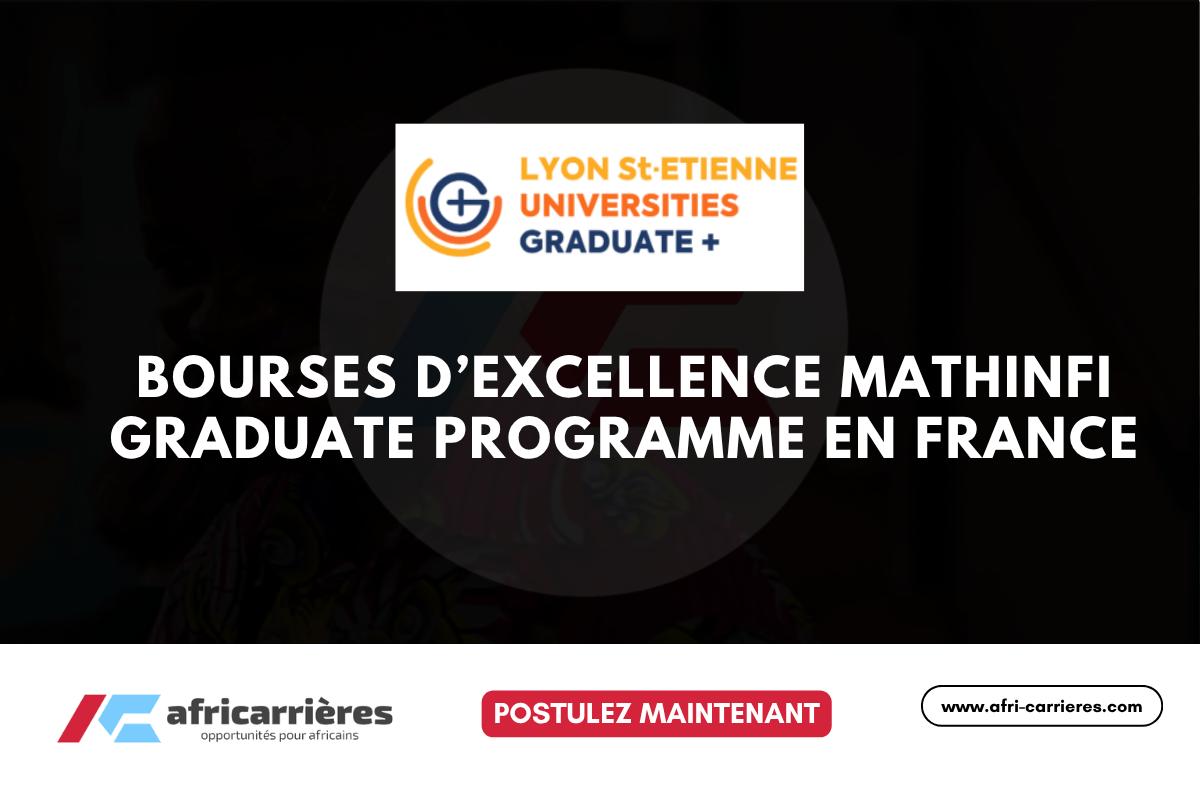 Programme de master MathInfi 2026 Bourses d’excellence en France