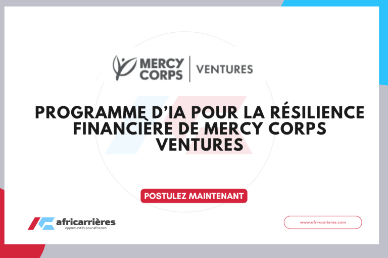 programme d’IA pour la résilience financière de Mercy Corps Ventures