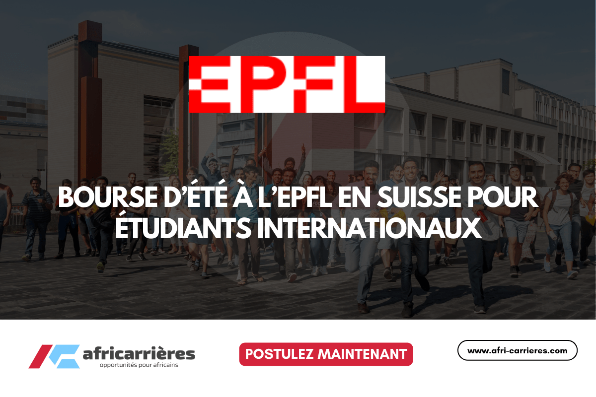 Programme de bourse Summer@EPFL 2026-2027 en Suisse