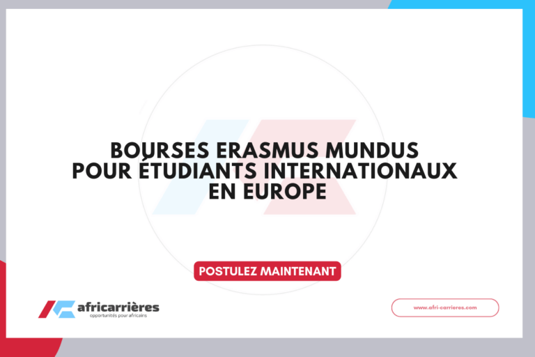 Bourses Erasmus Mundus pour étudiants internationaux en europe