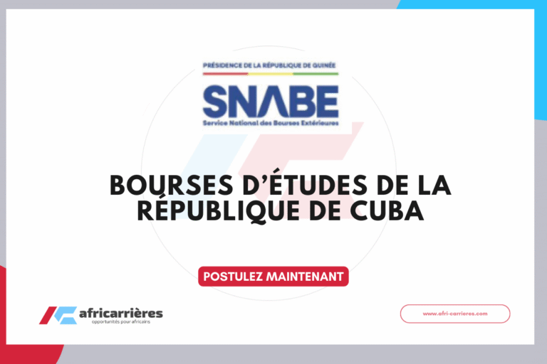 Bourses République de Cuba pour les étudiants guinéens
