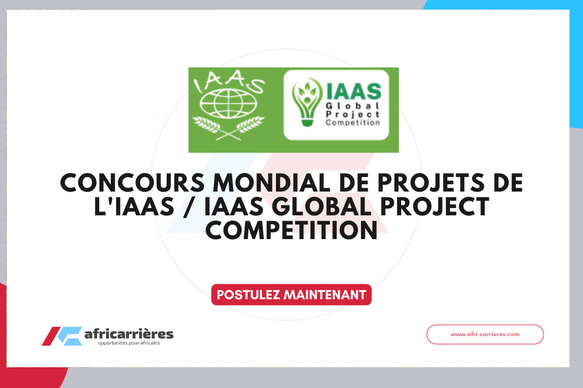Concours mondial de projets de l'IAAS / IAAS Global Project Competition