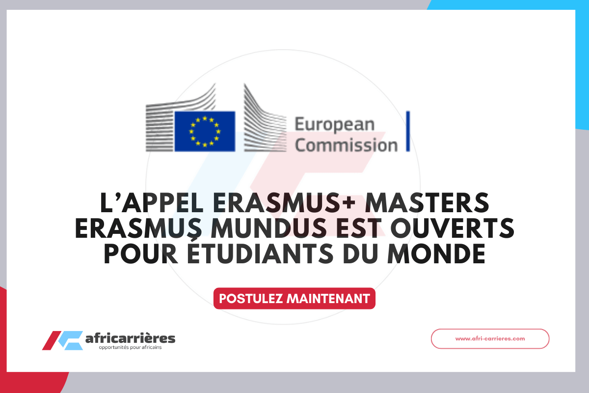 L’appel Erasmus+ 2026 Masters Erasmus Mundus est ouverts pour étudiants du monde (1)
