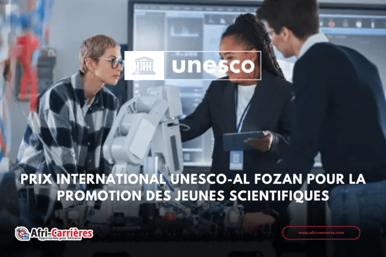 Prix international UNESCO-Al Fozan pour la promotion des jeunes scientifiques