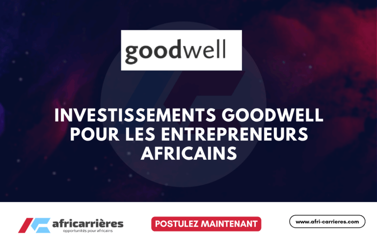 Investissements Goodwell 2025 pour les entrepreneurs africains