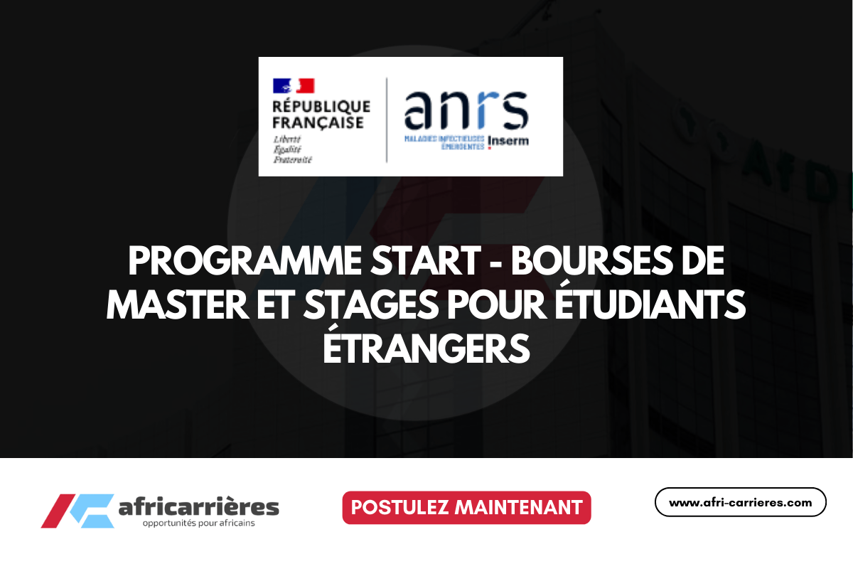Programme Start 2026 - Bourses de master et Stages pour étrangers