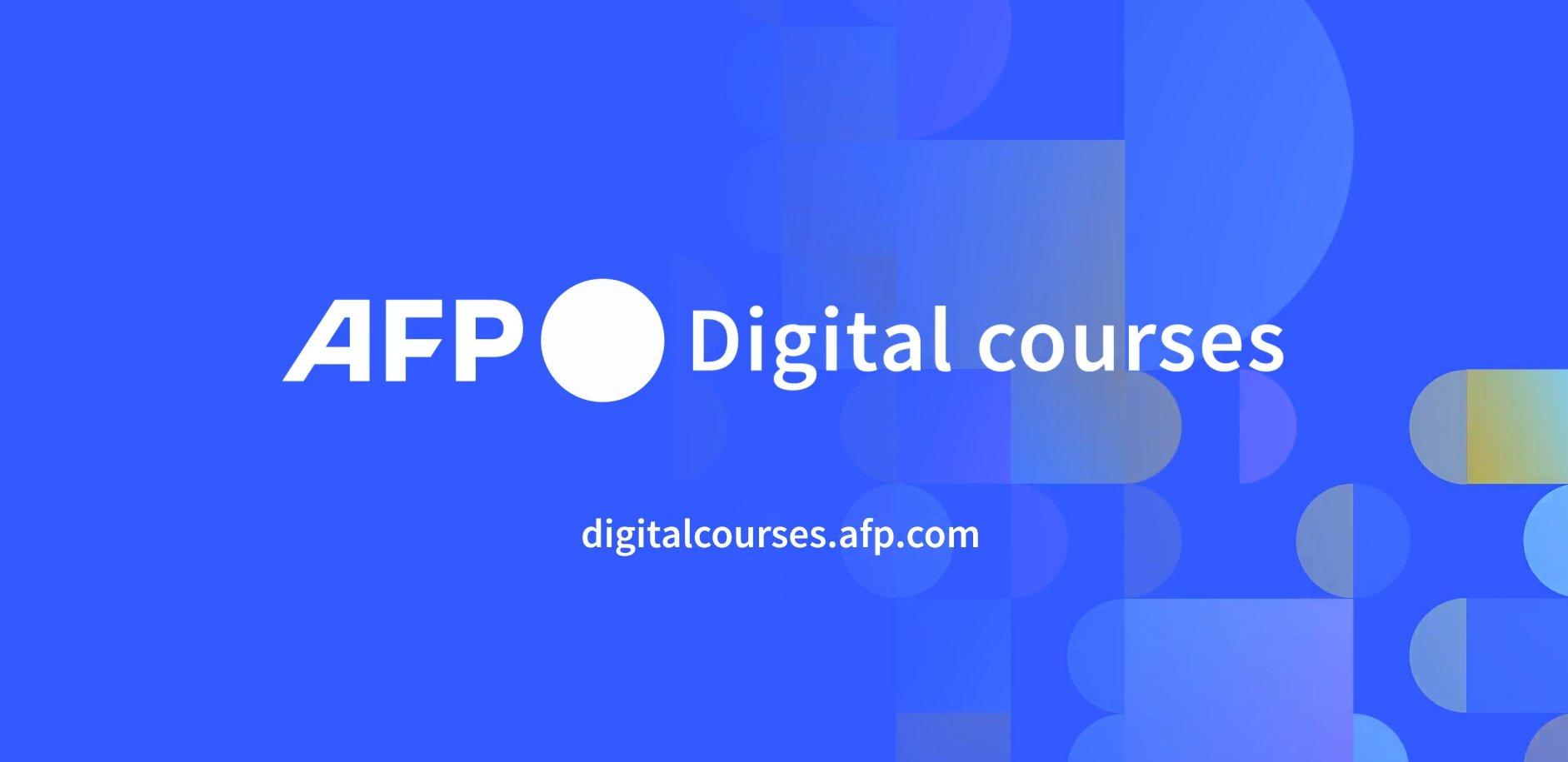 S'inscrire à la formation en ligne gratuit de l'AFP pour journalistes et étudiants en journalisme