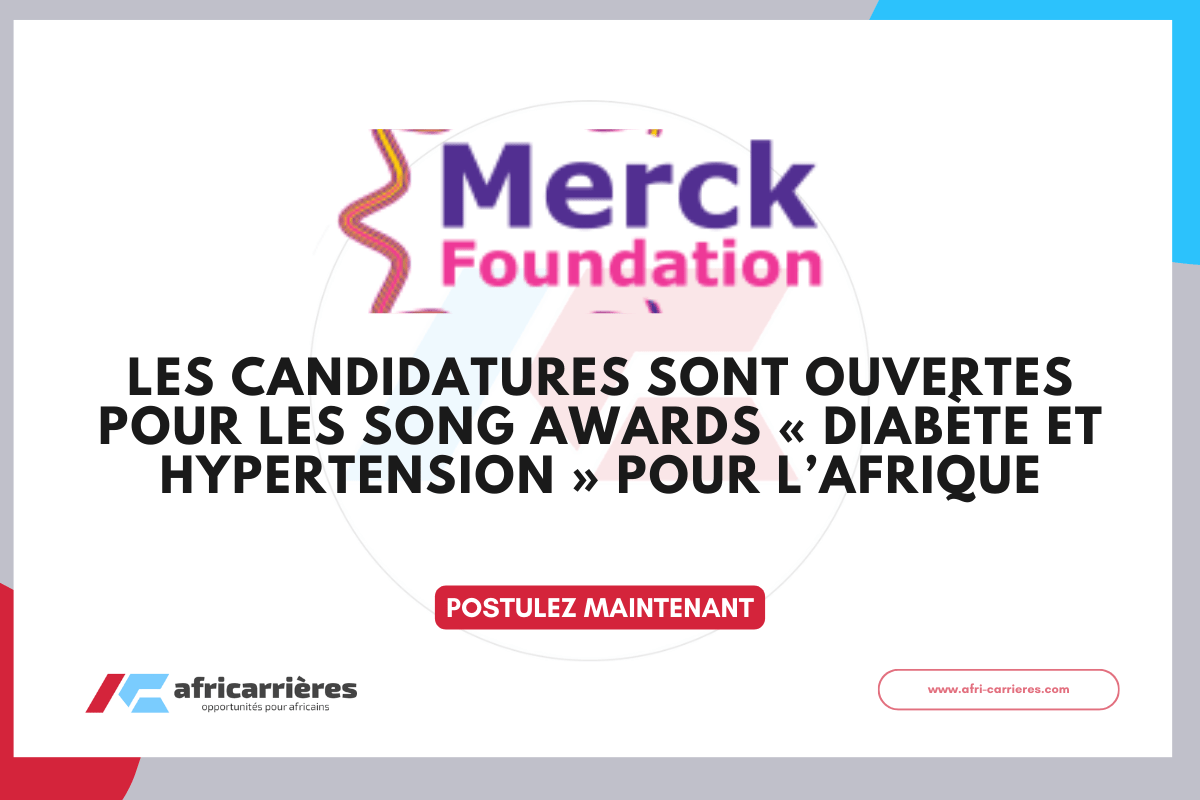 Song Awards « Diabète et Hypertension » 2026 pour l'Afrique