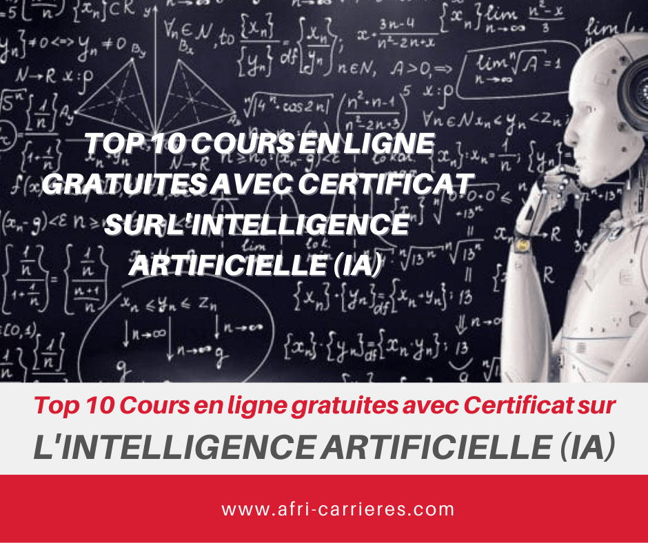 Top 10 Cours En Ligne Gratuites Avec Certificat Sur L'Intelligence ...