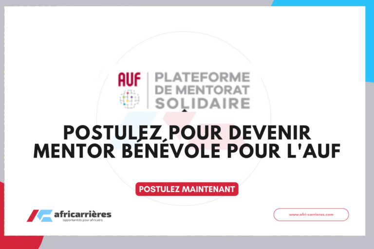 Programme de Mentorat AUF 2026