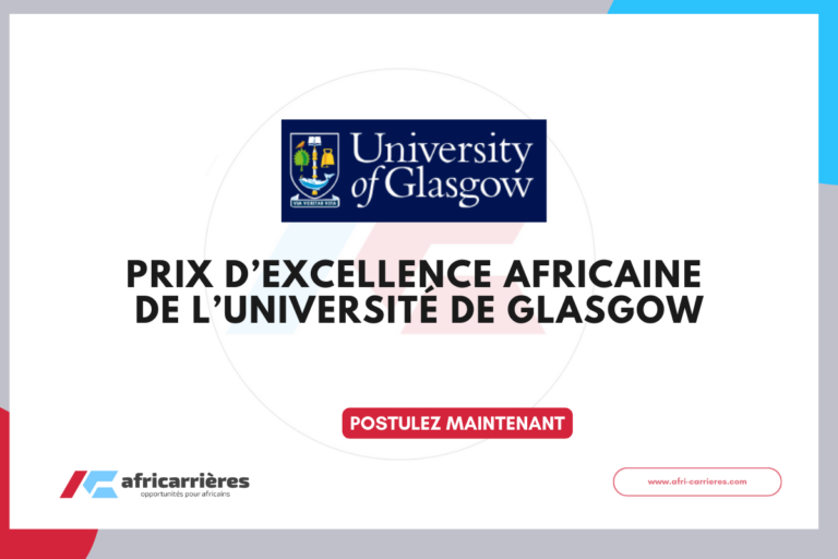 African Excellence Award de l’Université de Glasgow 2026