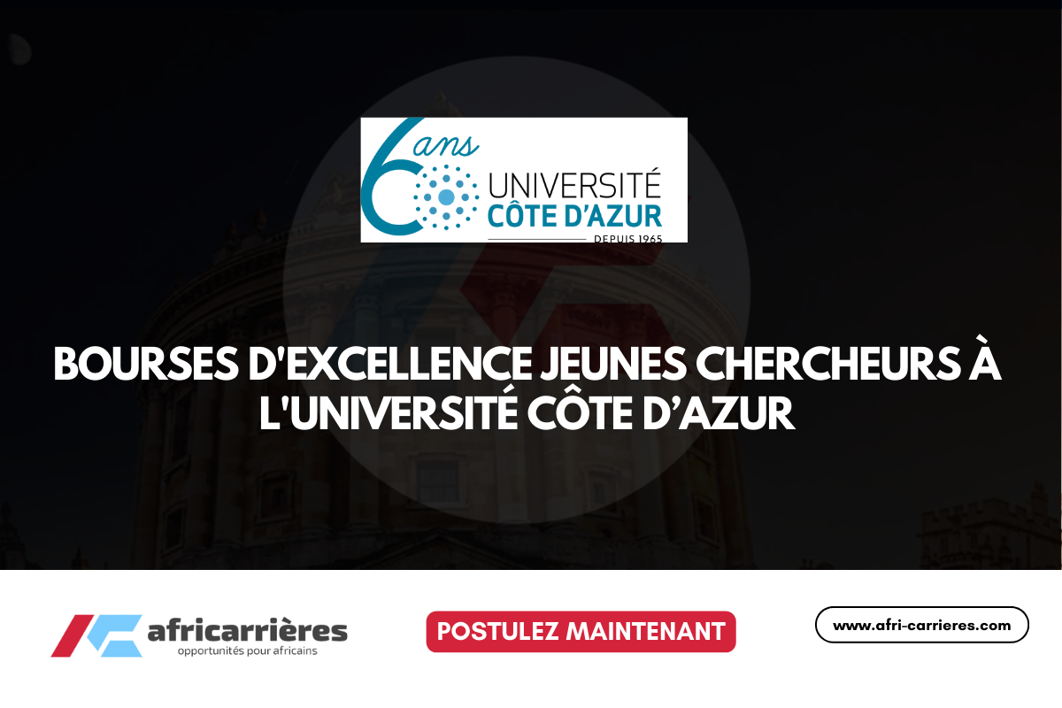 Bourses d'Excellence Jeunes Chercheurs 2026 à l'Université Côte d’Azur