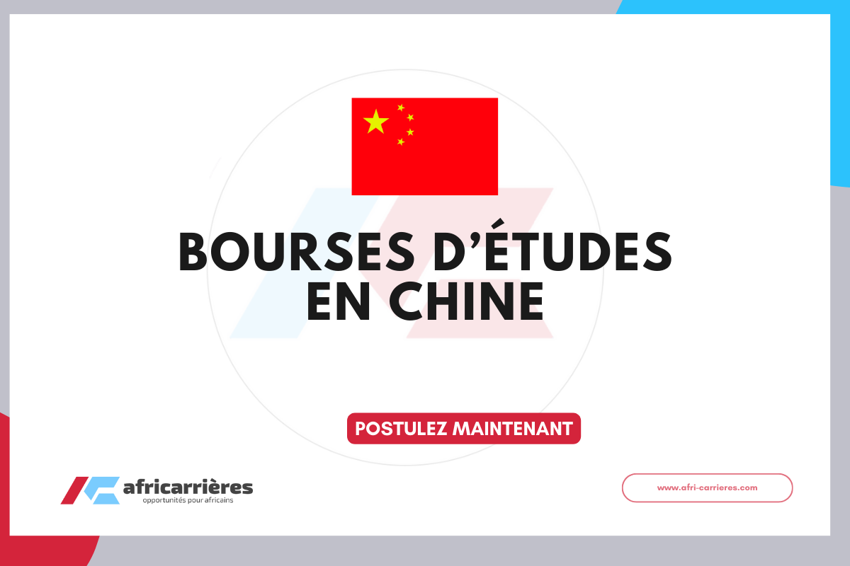 Bourses d’études en Chine 2026-2027 pour étudiants togolais