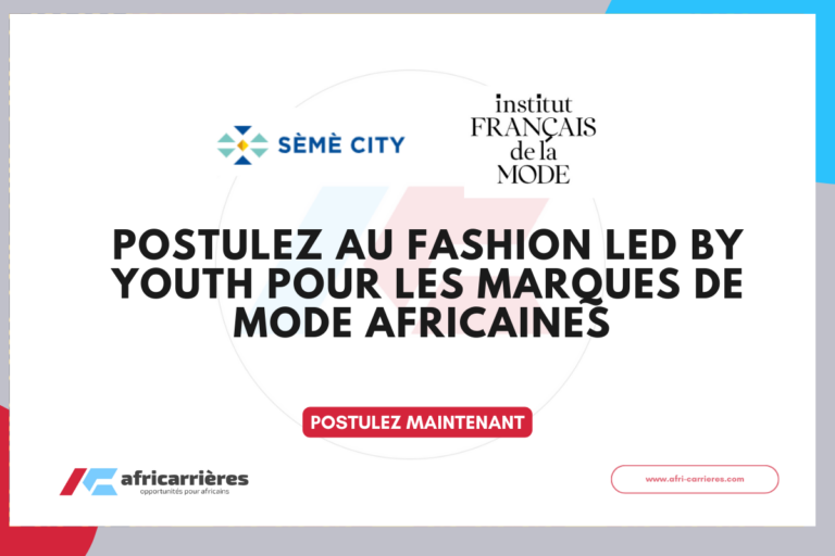 Postulez au Fashion Led by Youth pour les marques de mode africaines
