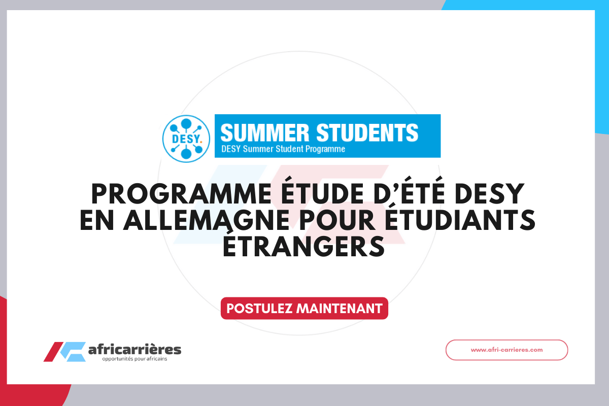 Programme DESY 2026 en Allemagne pour étudiants internationaux