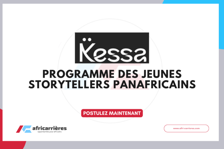 KESSA – Programme des Jeunes Storytellers Panafricains 2026 6 Young Panafrican Storytellers Program 2026 de KESSA