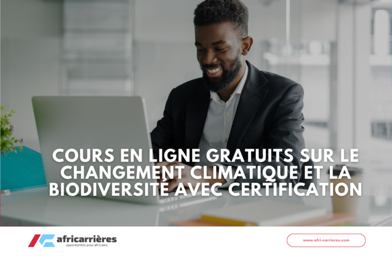 Top 7 cours en ligne gratuits sur le changement climatique et la biodiversité avec certification