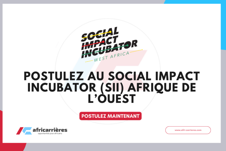 2ᵉ Cohorte du Social Impact Incubator (SII) Afrique de l’Ouest 2026