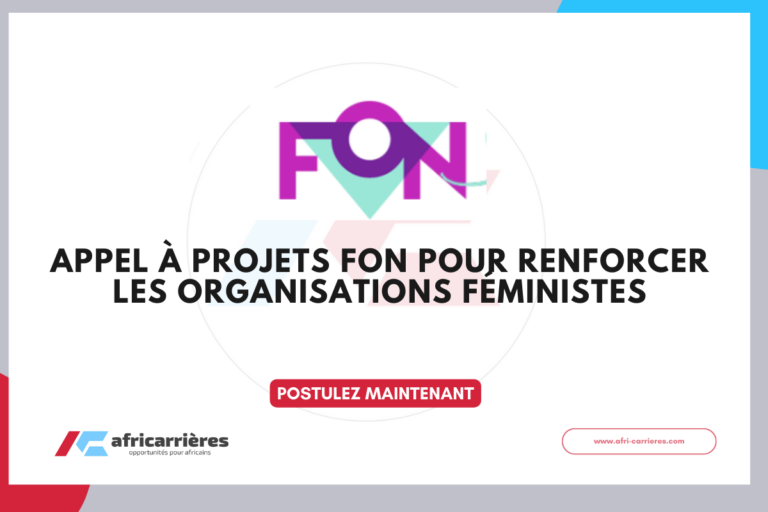 Appel à projets FON 2026 pour renforcer les organisations féministes