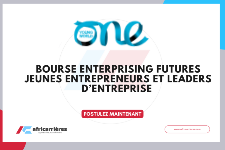 Bourse Enterprising Futures 2026 – One Young World & Ministère néerlandais des Affaires étrangères