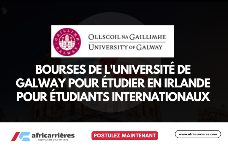 Bourses Galway 2026 étudier en Irlande pour étudiants internationaux