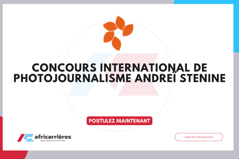 Concours international de photojournalisme Andreï Stenine 2026