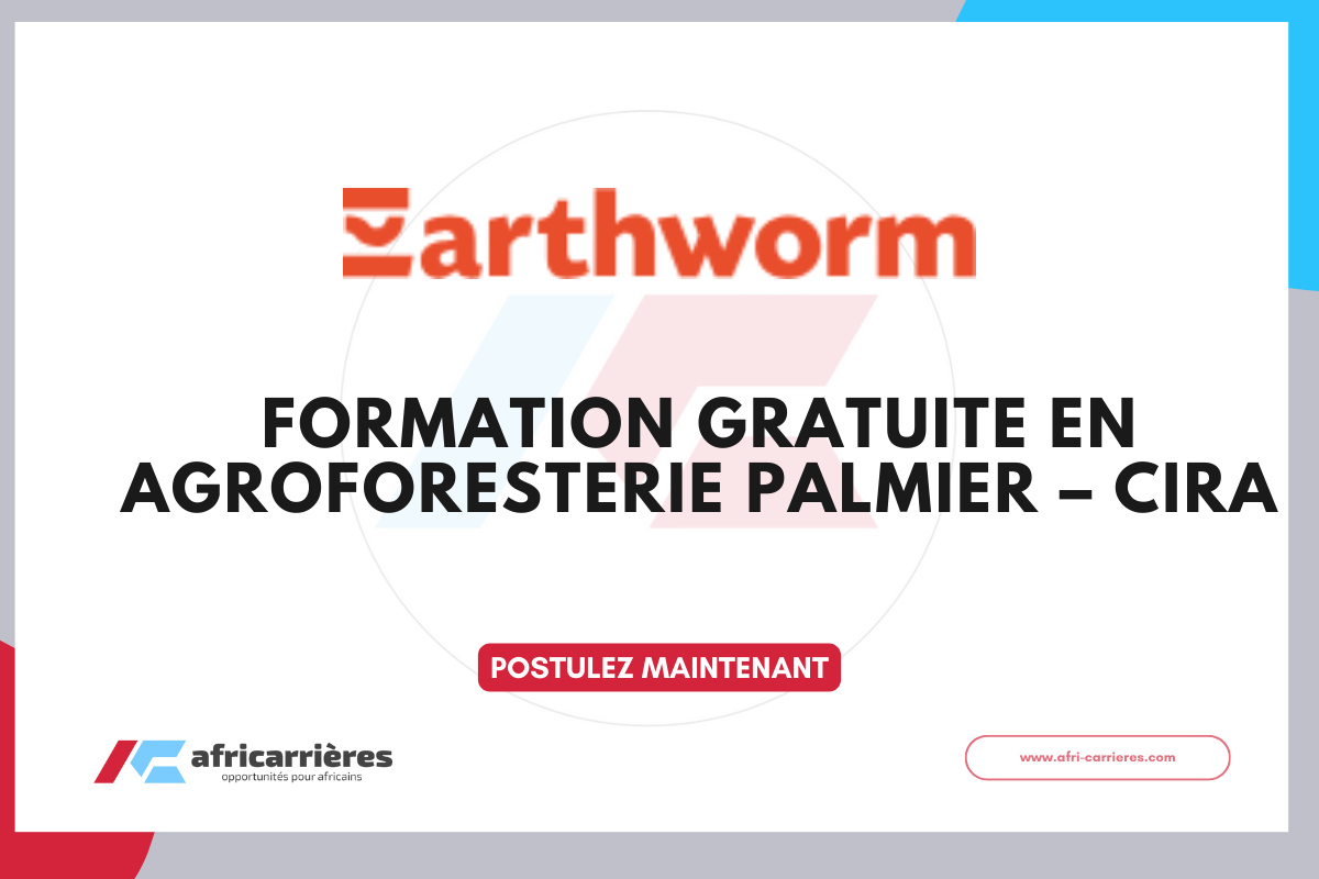 Formation en agroforesterie palmier – CIRA pour jeunes 2026