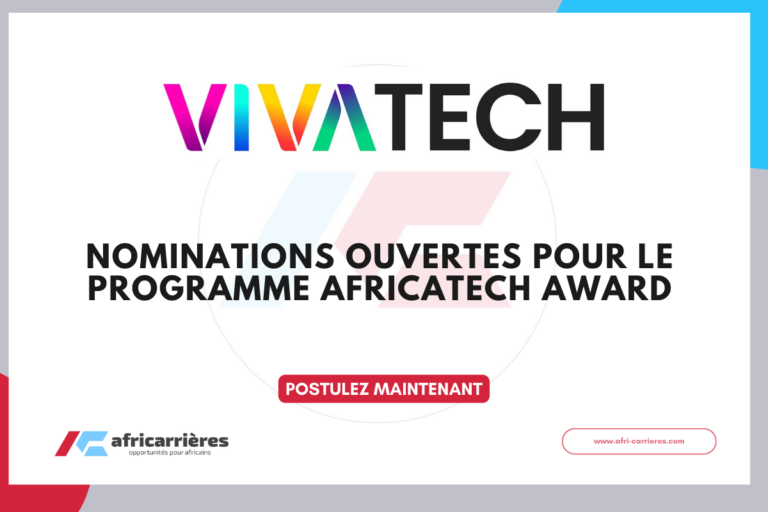 Les nominations sont ouvertes pour le programme AfricaTech Award 2026
