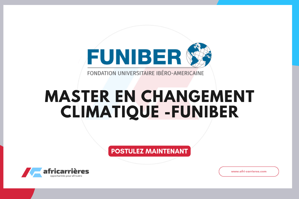 Master en Changement Climatique 2026 FUNIBER