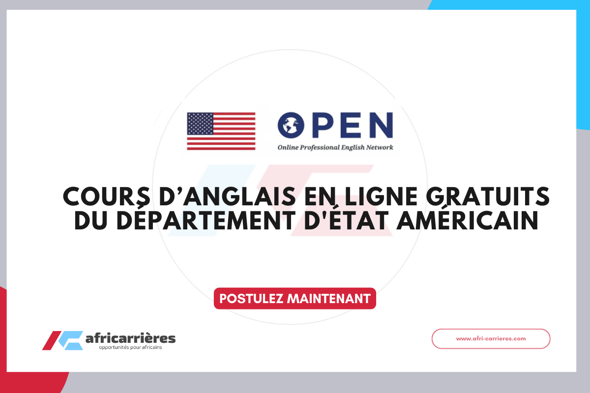 Cours d'Anglais Gratuits / cours D’ANGLAIS EN LIGNE gratuits du Département d'État américain