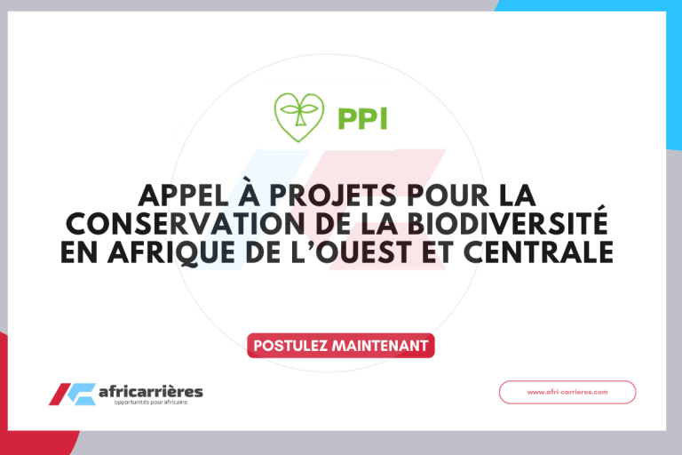 Appel à projet PPL 2026 pour la conservation de la biodiversité en Afrique