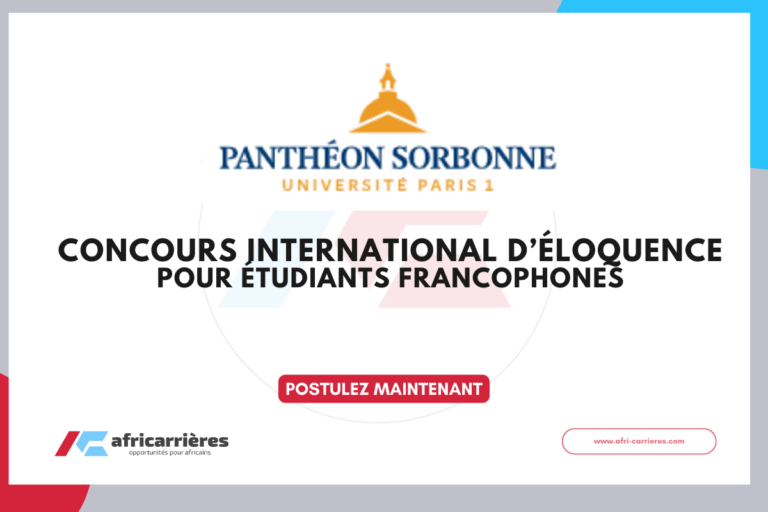 concours international d'éloquence 2026 pour étudiants francophones