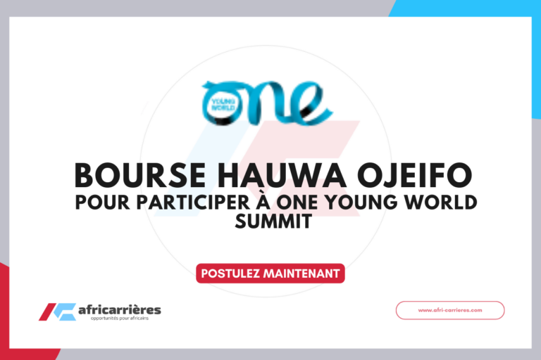 Hauwa Ojeifo Scholarship 2026 Pour participer à One Young World Summit
