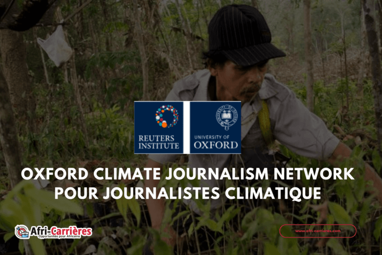 Oxford Climate Journalism Network POUR JOURNALISTES climatique