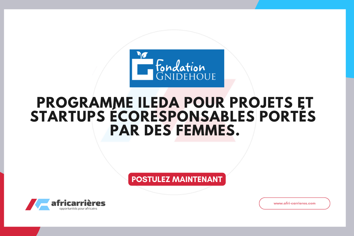 Programme Ileda 2026 pour projets et startups écoresponsables portés par des femmes