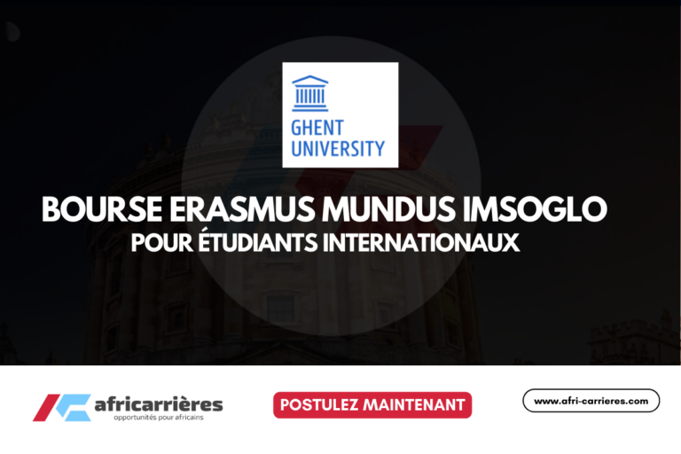 Programme de bourse Erasmus Mundus IMSOGLO 2026 pour étudiants internationaux